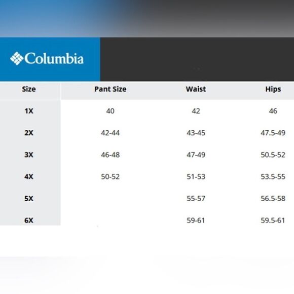 Columbia NWT Omni-Tech Powder Stash Winter Snow Pant Size 6X - Picture 12 of 13